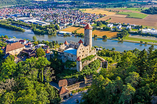 Neckarzimmern, Burg Hornberg