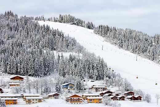 Wagrain, Flachau Skigebiet