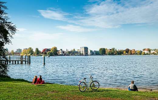 Potsdam, Rad- und Fußweg