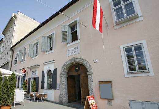 Salzburg, Mozart-Wohnhaus