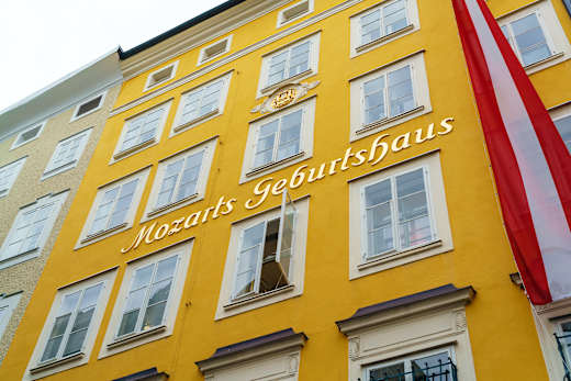 Salzburg, Mozarts Geburtshaus