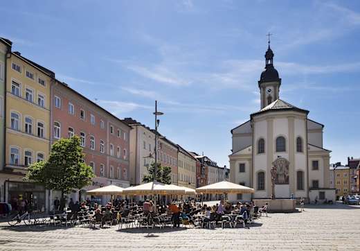 Traunstein, Pfarrkirche St. Oswald
