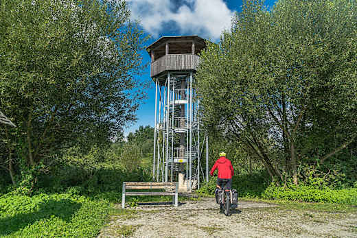 Vilstalradweg Vilsengtal Aussichtsturm Lkrs