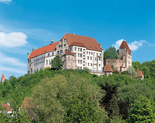Burg Trausnitz Landshut  Bayerische Schlösserverwaltung (Foto Ambild Bildarchiv, Alfred Müller) www.burg-trausnitz.de