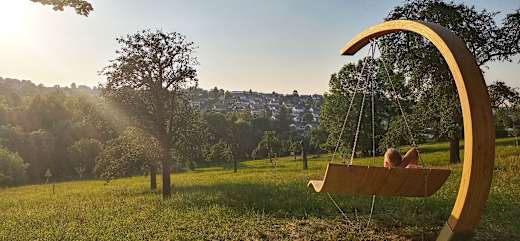 Schaukel "Wolke 7" am Schaukelweg Hechingen