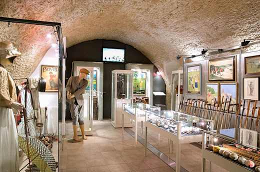 Ausstellungsraum Golfmuseum