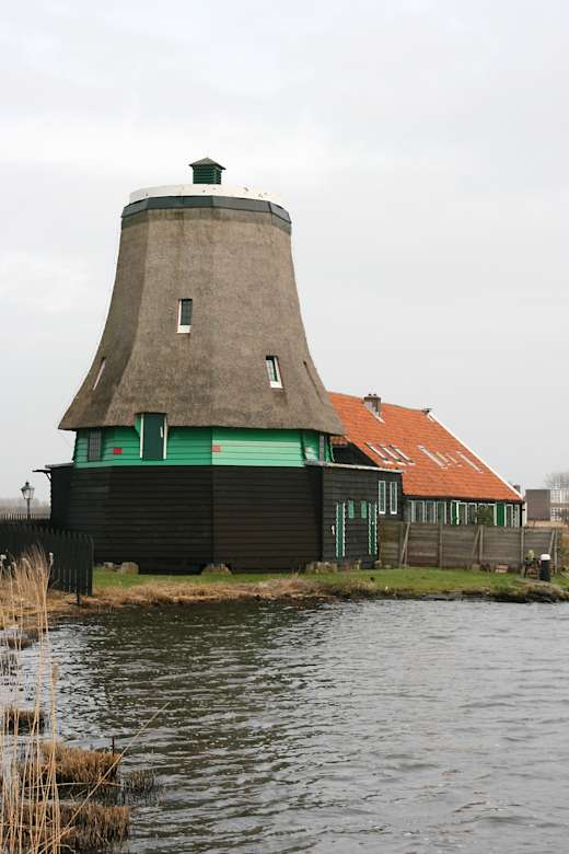 Zaanse Schans molen De Os