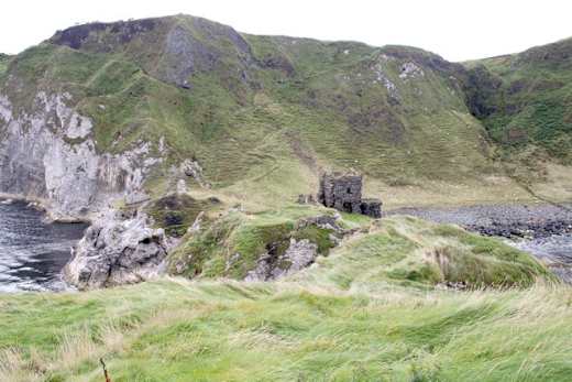 Kinbane Castle, daylight