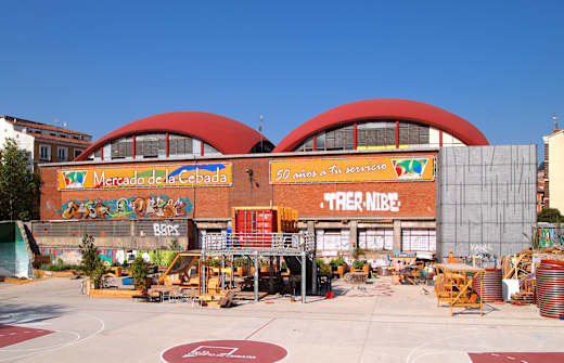 Madrid - Mercado de la Cebada - outside