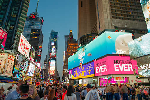 Times Square, Broadway, May 2016