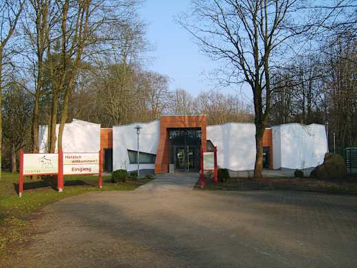 Tierpark Neumuenster neuer Eingangsbereich