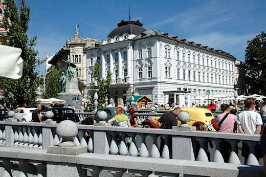 Ljubljana Stadtzentrum 01