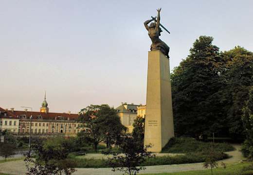 Nike Monument in Warsaw - 01