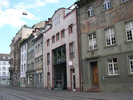 Basel Spalenvorstadt und Feuerwehrmuseum 2009-05-31