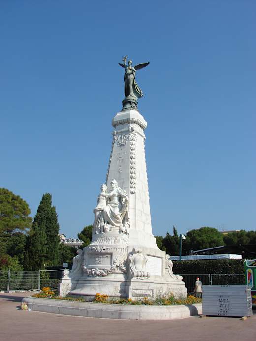 Monument commémoratif du rattachement de Nice à la France, Jardin Albert 1er, Nice, Provence-Alpes-Côte d'Azur, France - panoramio