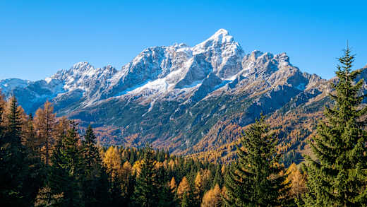 Monte Civetta, 3220 m und Val di Zoldo