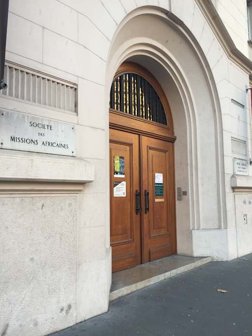 Musée africain de Lyon - entrée