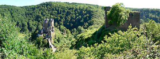 Burg Eltz und Burg Trutzeltz