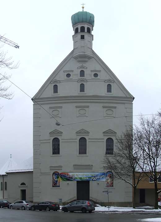 Augsburg Franziskanergasse 2 Kath. Pfarrkirche St. Maximilian