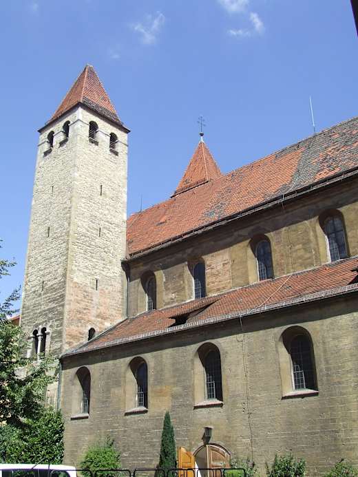 Niedermünsterkirche Regensburg von Süden