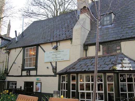 Turf Tavern in Oxford, England