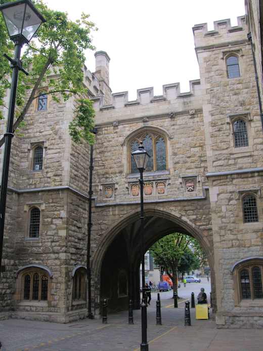 St John's Gate, Clerkenwell - London.