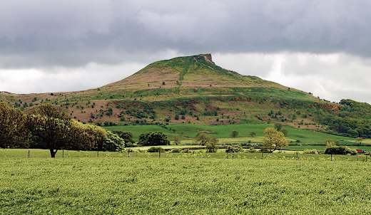 Roseberry topping north side