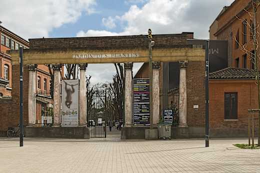 Entrée - Jardin des Plantes de Toulouse
