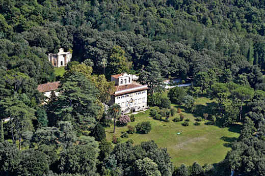 Corliano parco aerial view