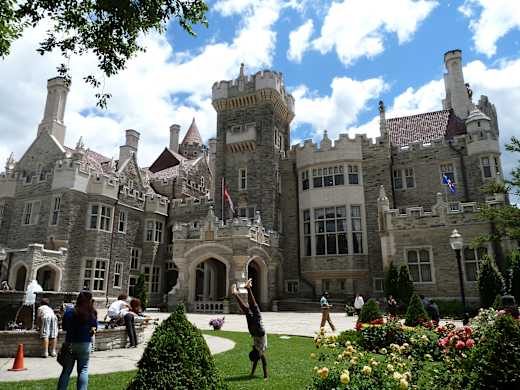 Exterior of Casa Loma, June 2012