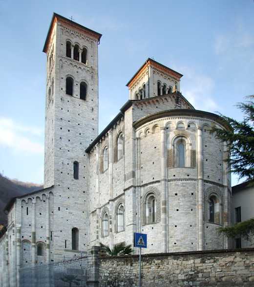 Como, basilica di sant'abbondio, esterno 00