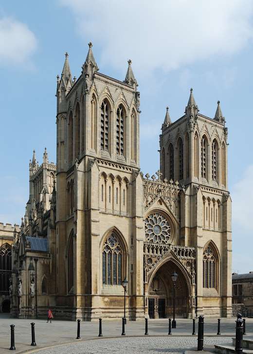 West front of Bristol Cathedral