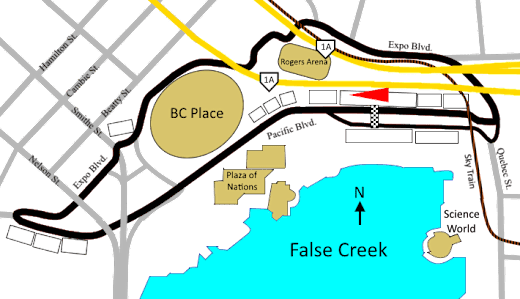 Grand Prix of Vancouver old layout