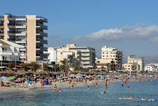 Ca'n Picafort, en Baleares (España)