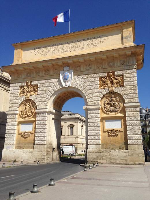 Arc de triomphe Montpellier