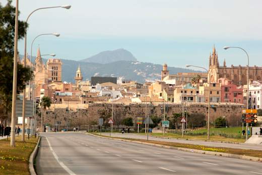 Galatzó vist per damunt La Calatrava