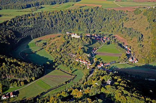Grosse Lauter Umlaufberg Gundelfingen Schwaebische Alb