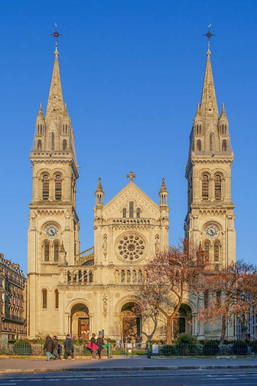 Eglise Saint-Ambroise, Square des Moines de Tibhirine, Paris 21 January 2017