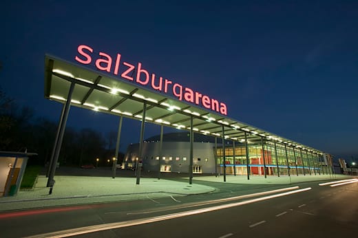 Salzburgarena Aussenaufnahme
