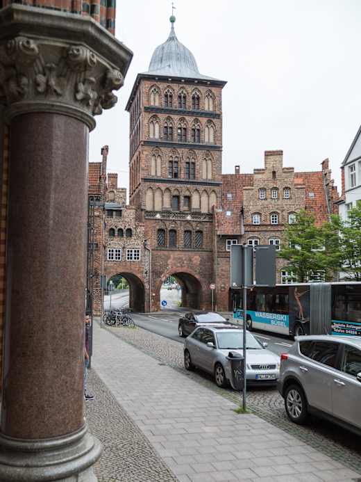 Burgtor in Lübeck, Stadtseite