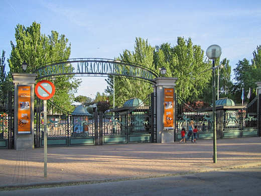 Entrada Parque de Atracciones de Madrid