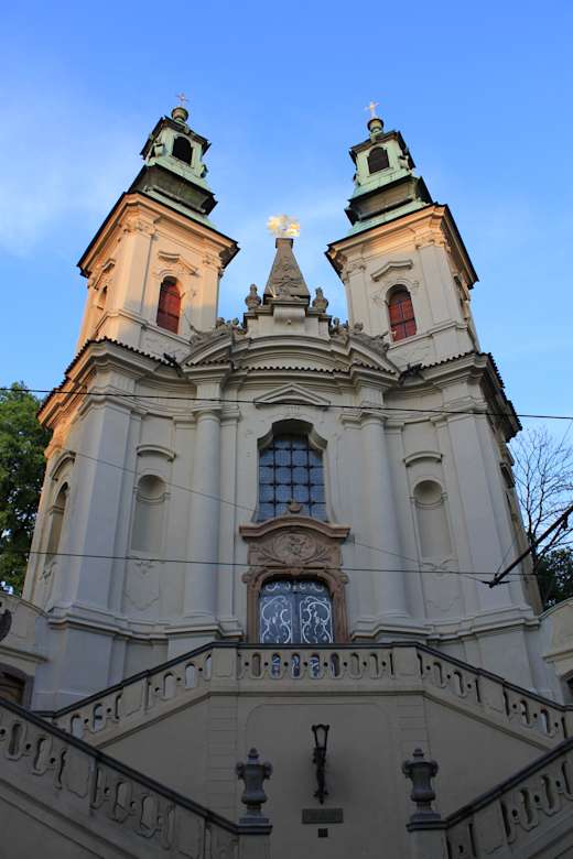 Prague Praha 2014 Holmstad St. Johannes på berget-kirken Sv. Jana Na Skalce 2