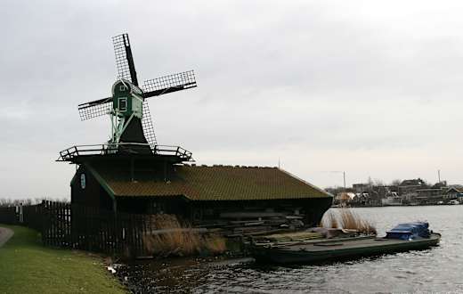 Zaanse Schans molen Het Klaverblad