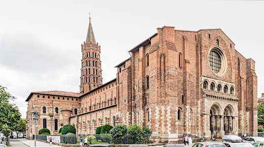 Basilique Saint-Sernin de Toulouse - exposition ouest-1-