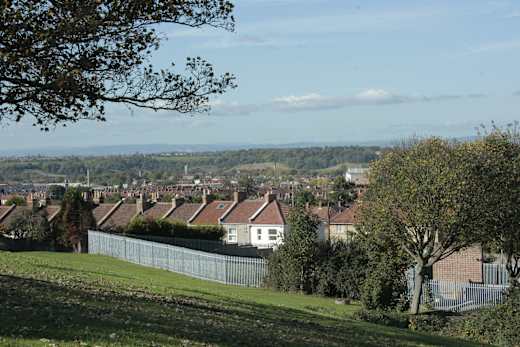 North of west from the top of Lodge Hill - geograph.org.uk - 1549230