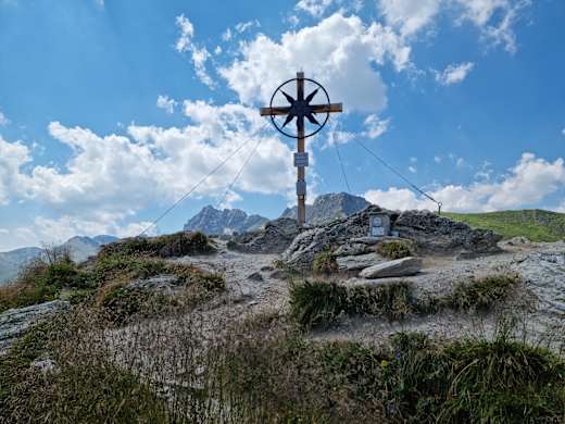 Grübelspitze Gipfelkreuz