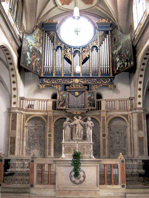 St.-Anna-Kirche Augsburg Orgel und Fugger Grabgelege