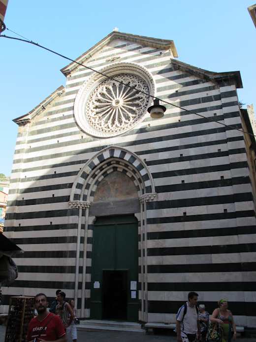 Monterosso, san giovanni battista 03 facciata
