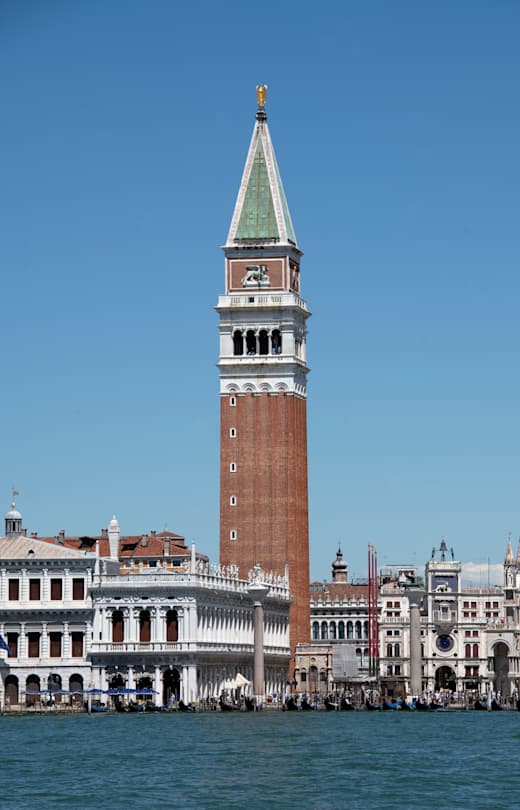 Campanile of St. Mark's Basilica - remote view