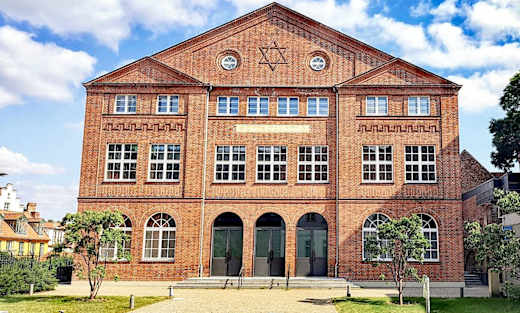 Die Synagoge in Lübeck 2021
